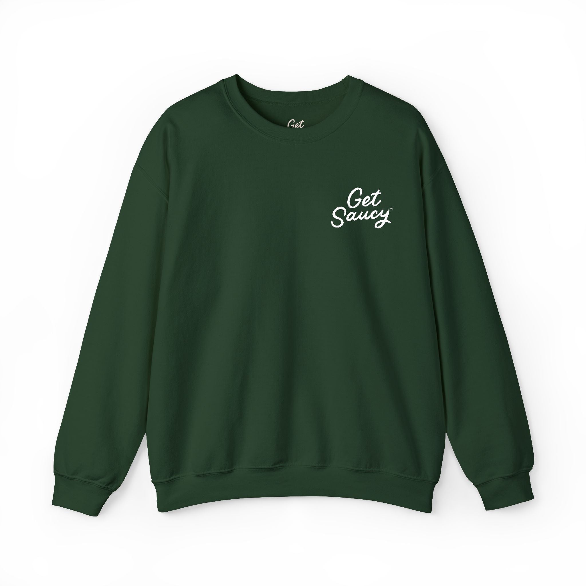 Get Saucy Unisex Embroidered Sweatshirt