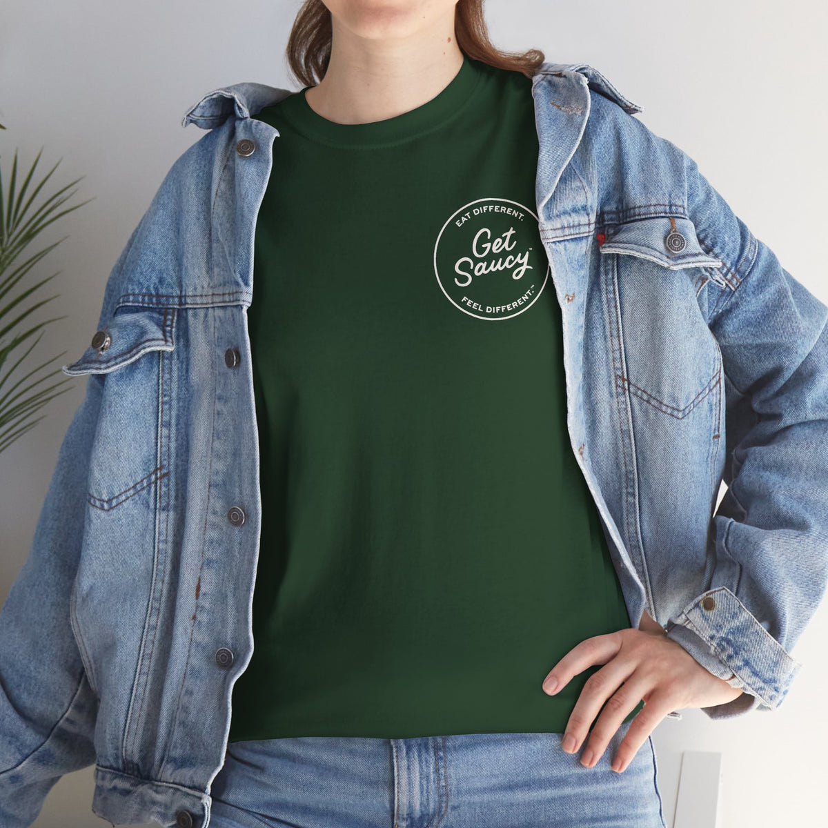 Get Saucy Stamp Unisex Tee