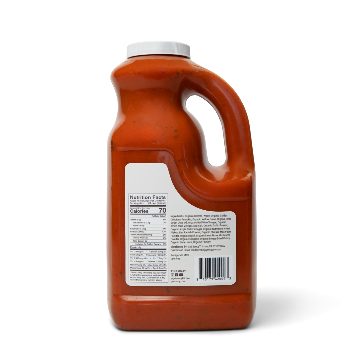 Marinada™ (Tomato-Free Marinara) 64 oz | Food Service Jug