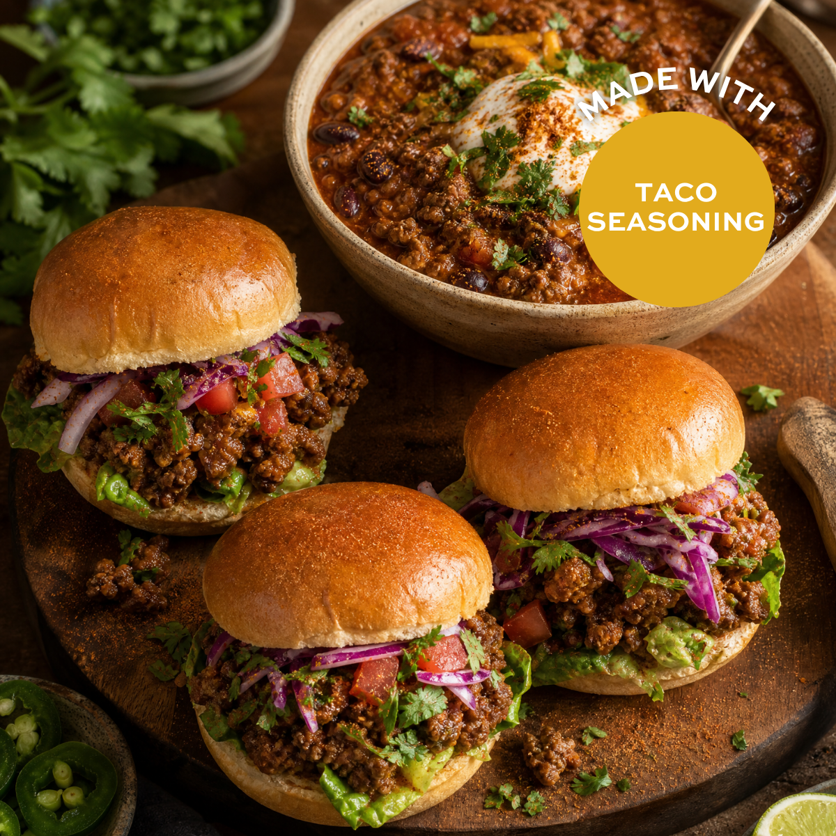 Taco Seasoning, 2 oz Jar