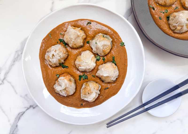 Chicken Tikka Masala Dumplings