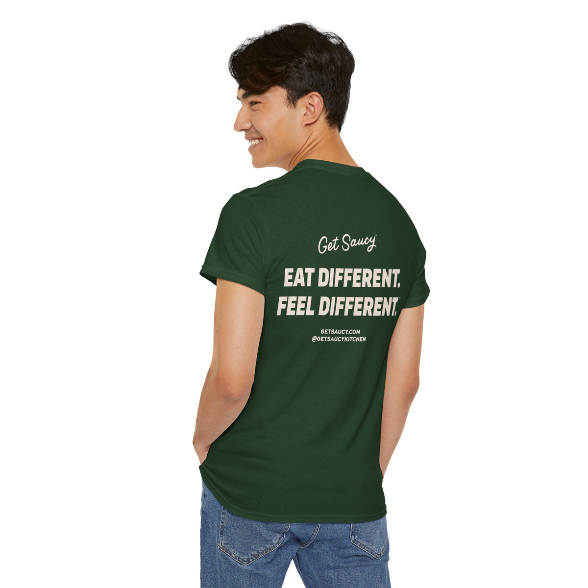Get Saucy Stamp Unisex Tee