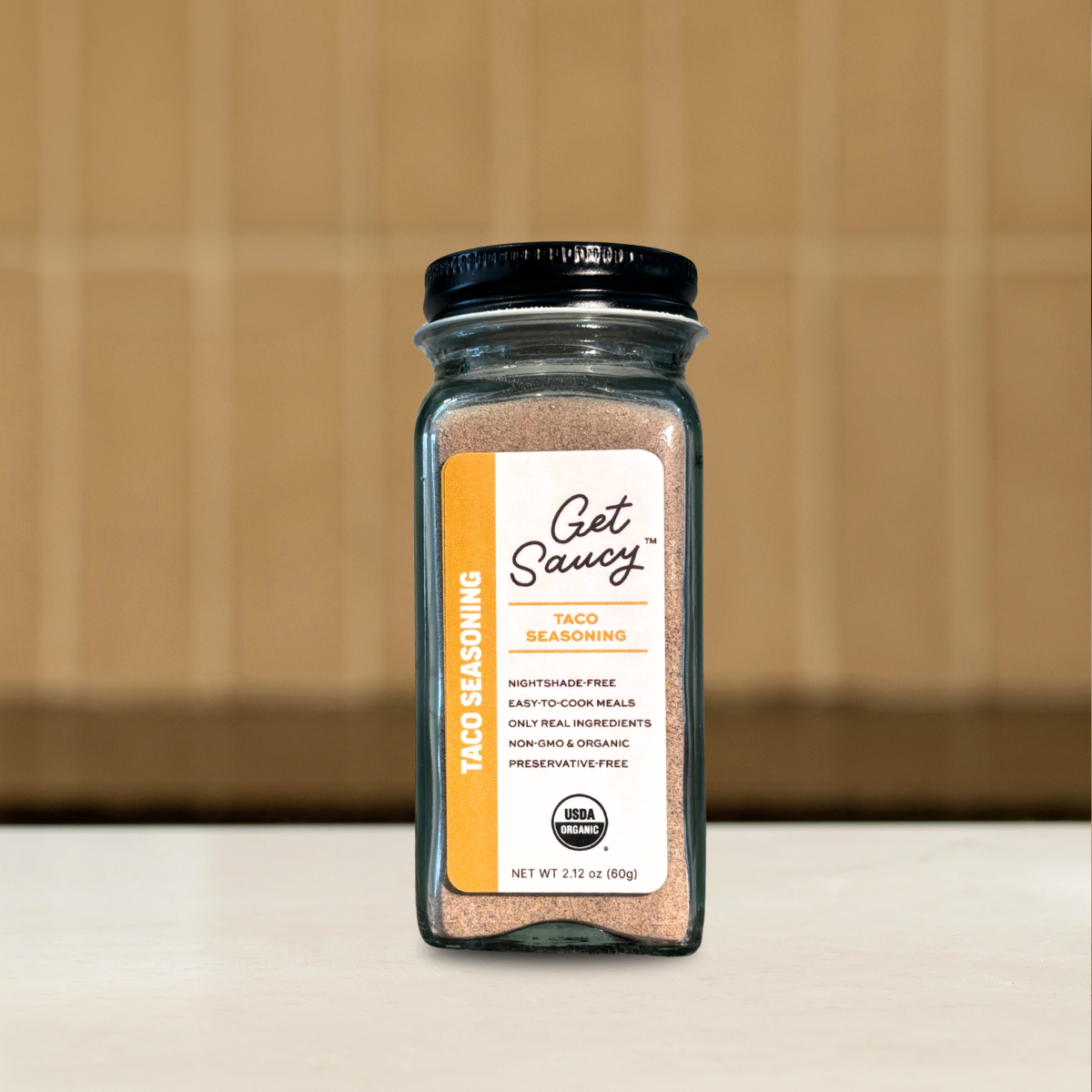 Taco Seasoning, 2 oz Jar